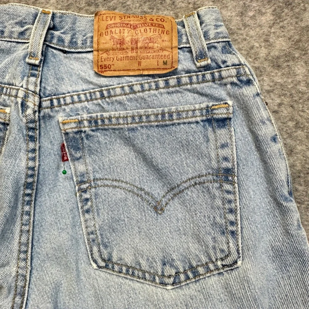 Levi's‎ 550 Jeans Mens 28x30 Light Wash Blue Good Relaxed Tapered Vintage 90s